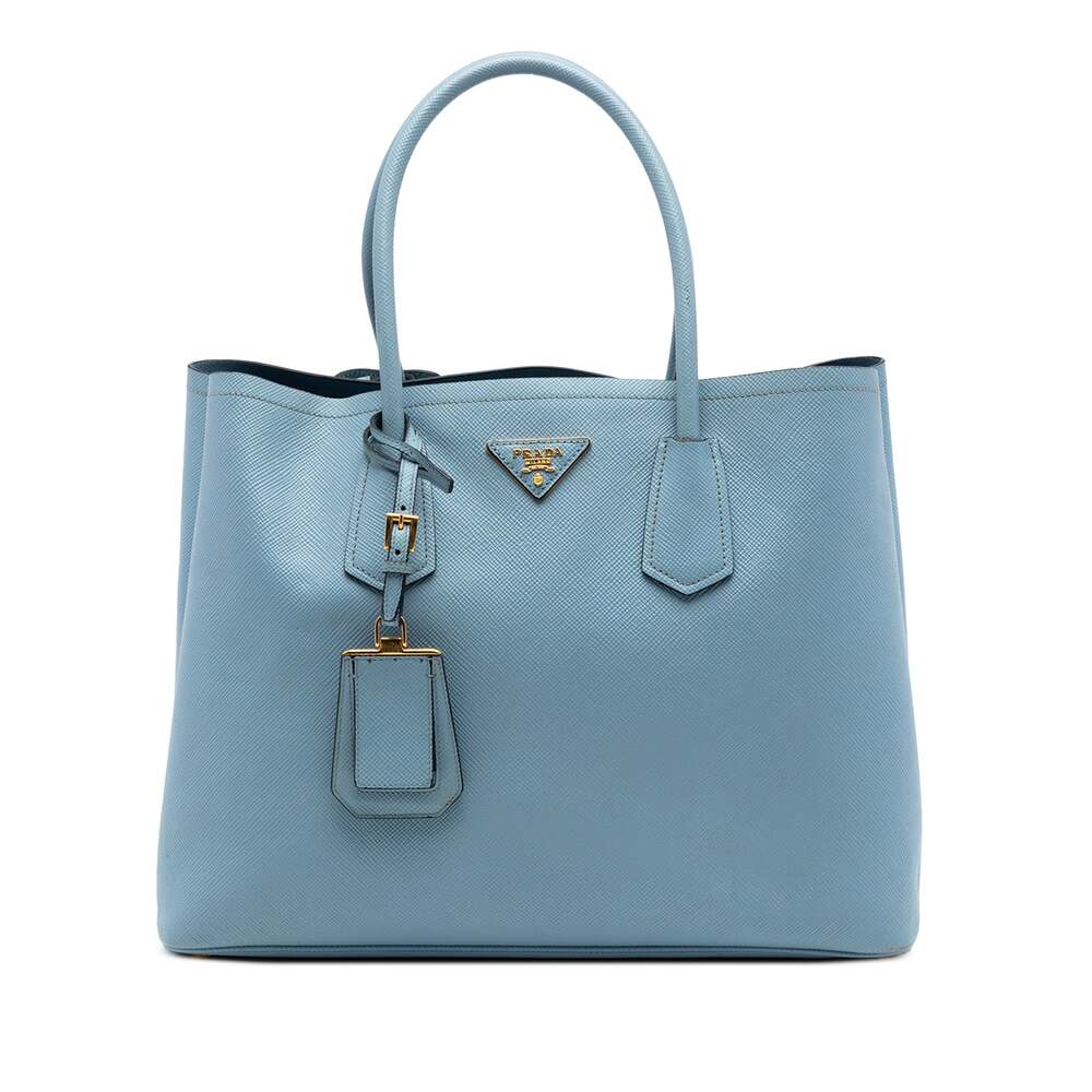 Prada Cuir Double Tote Saffiano Leather #266609P14B